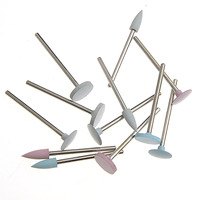 HP0312 porcelana polerowanie zębów zestaw używany do rękojeści o niskiej prędkości narzędzia stomatologiczne prosty zestaw do renowacji polerowania porcelany 3